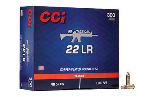 Ammunition CCI Ammunition Tactical 22LR CCI 22LR TACTICAL 40GR CPRN 300/3000 • Model: Tactical